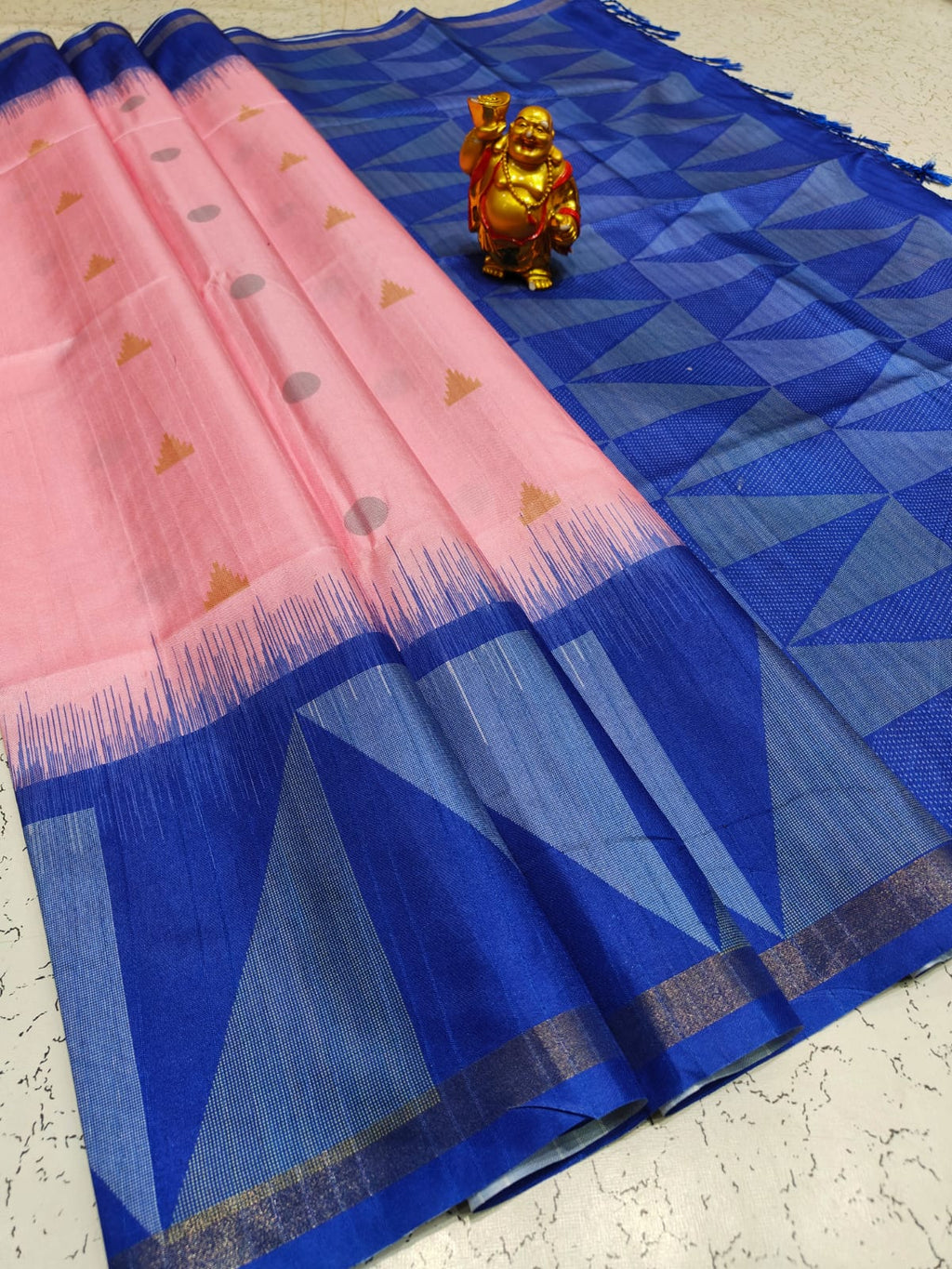 Silkworm Cotton Soft Silk saree
